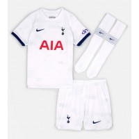 Tottenham Hotspur Cristian Romero #17 Hemmaställ Barn 2023-24 Korta ärmar (+ Korta byxor)